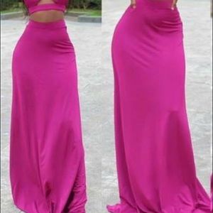Ultra high waist maxi skirt!